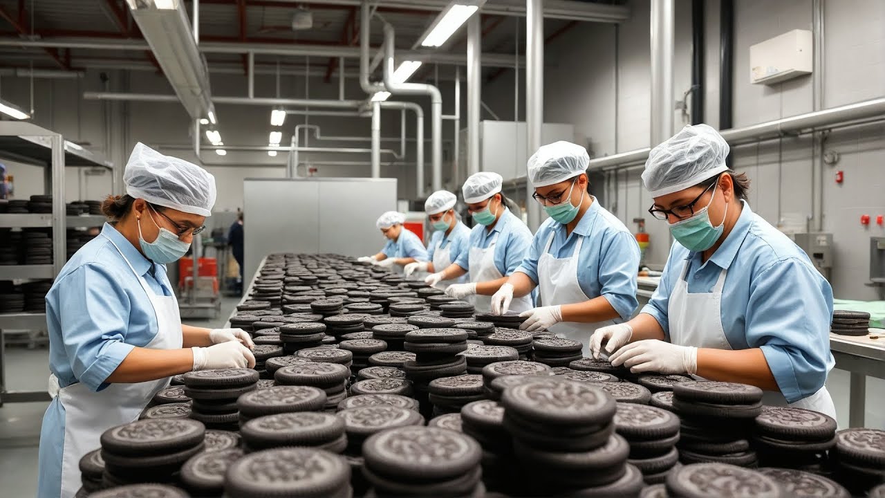 El INCREÍBLE PROCESO INDUSTRIAL detrás de las GALLETAS OREO