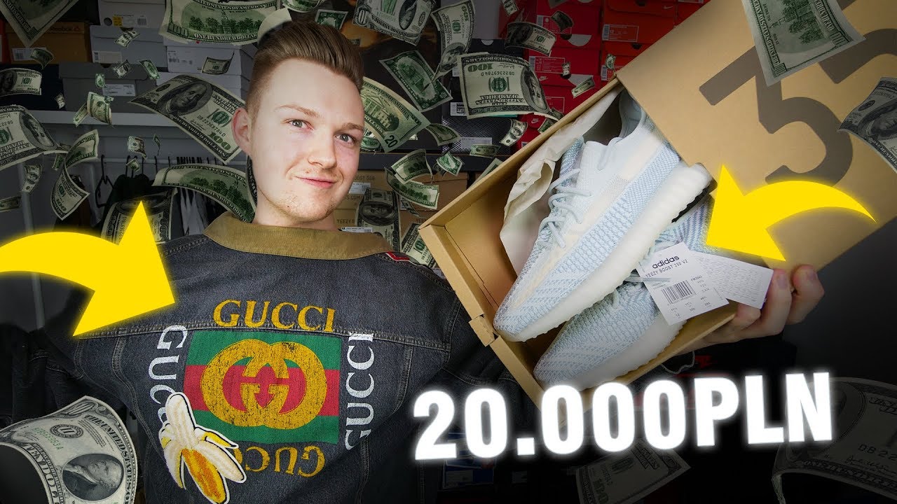 💰 WYDAŁEM 20 TYSIĘCY 🤑 NA UBRANIA w Black Friday! HAUL GUCCI, YEEZY, RALPH, NIKE, ADIDAS, VERSACE!