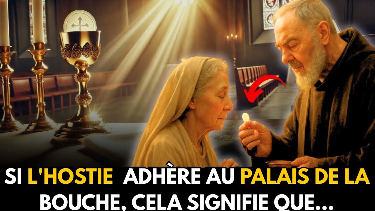 Padre Pio Avertit ce qui arrivera si tu te  Confesse pas  Avant de Recevoir de la SAINTE COMMUNION