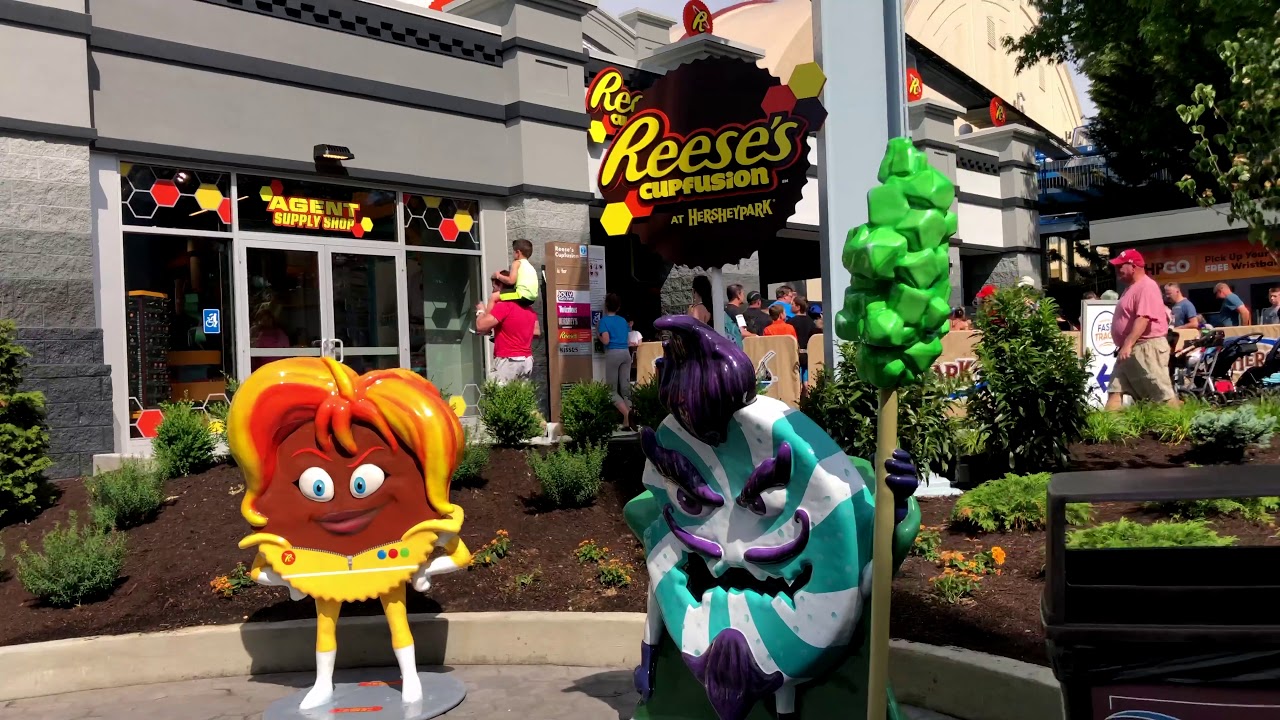 Hersheypark Walk-thru 2019 (4k)