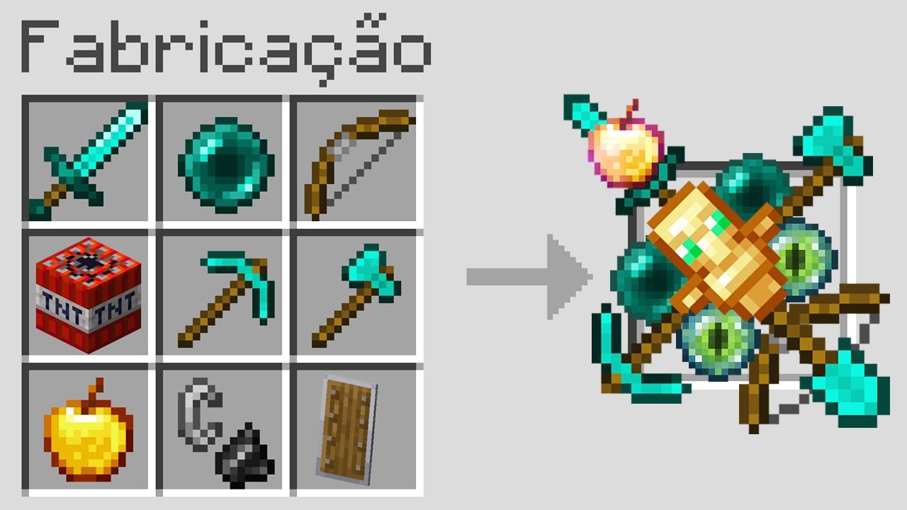minecraft mas posso JUNTAR LITERALMENTE QUALQUER item