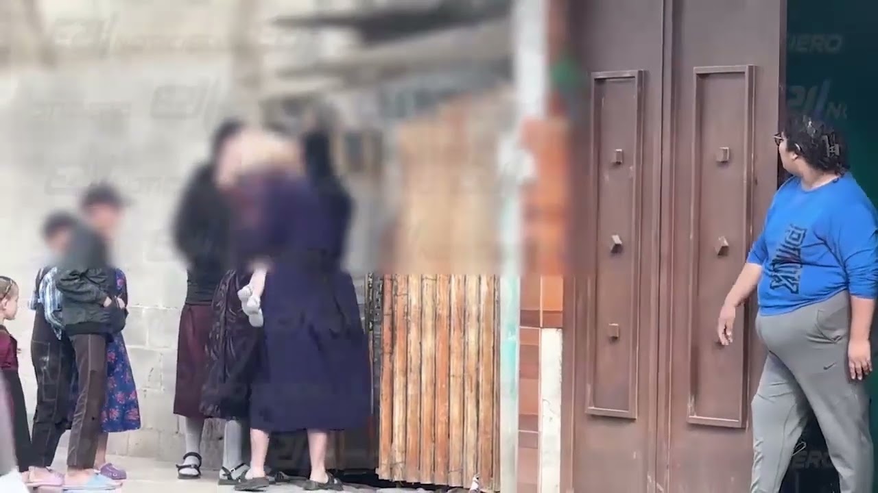 MENONITAS RESCATAN A UNO DE LOS SUYOS, EN EL CENTRO DE CIUDAD FERNÁNDEZ.