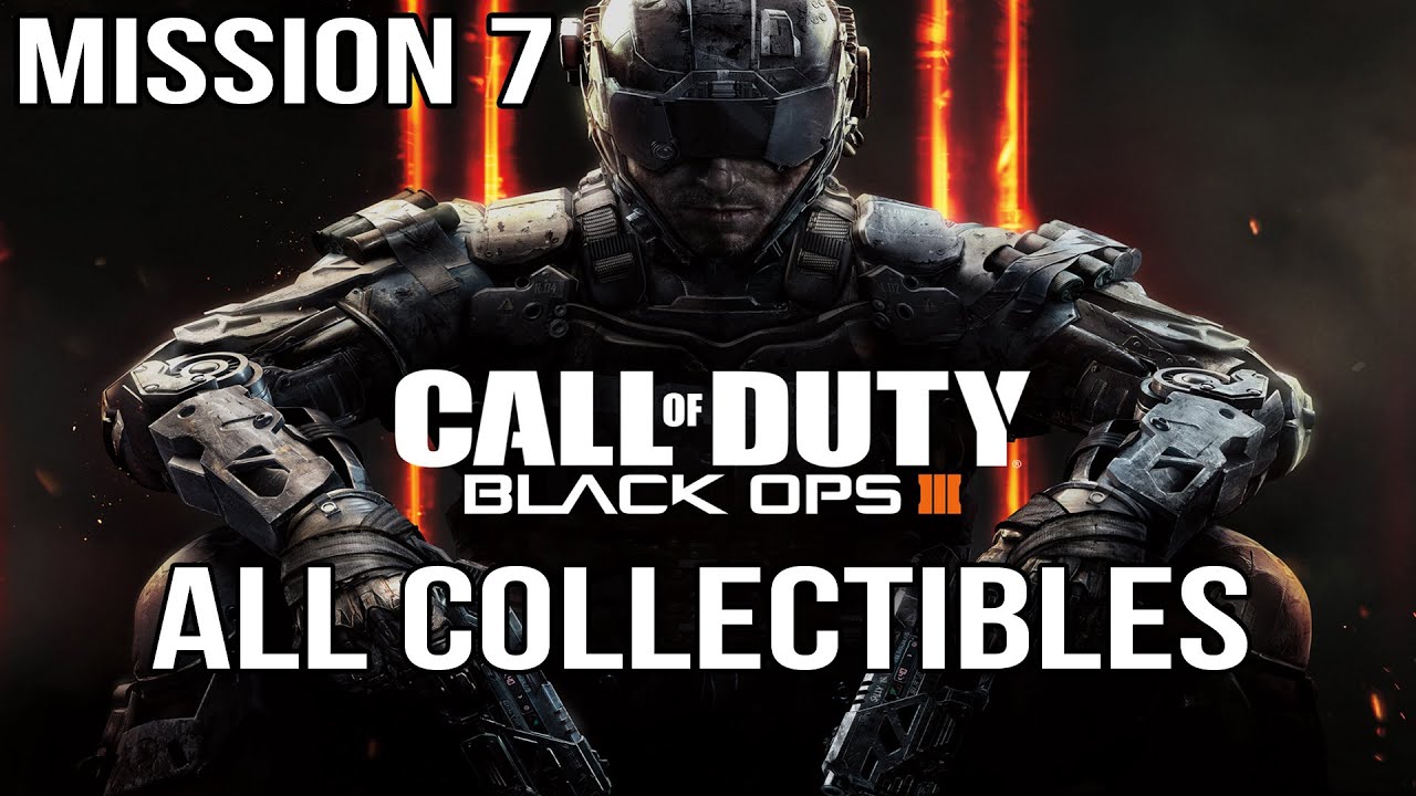 Call of Duty Black Ops 3 - Mission 7 - All Collectibles Guide (Curator Trophy/ Achievement)