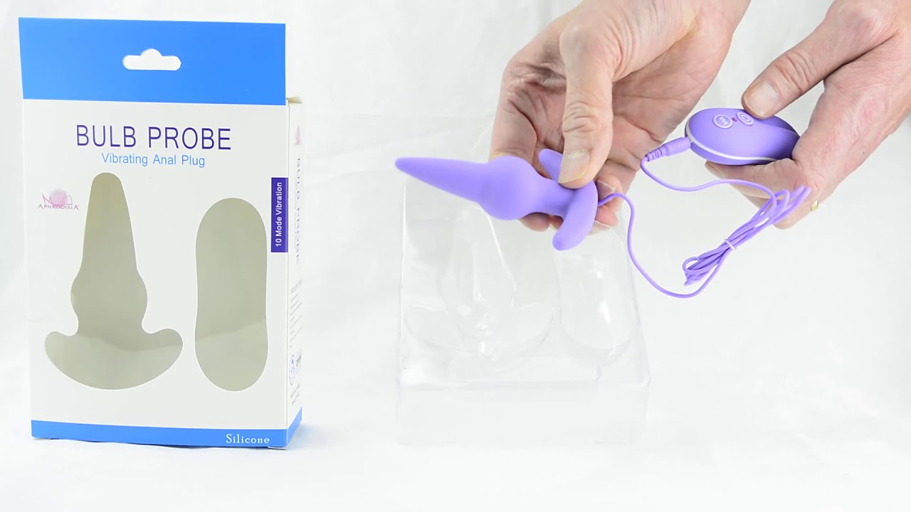 Unboxing Beginner Vibrating Anal Plug, Slim but stimulateing