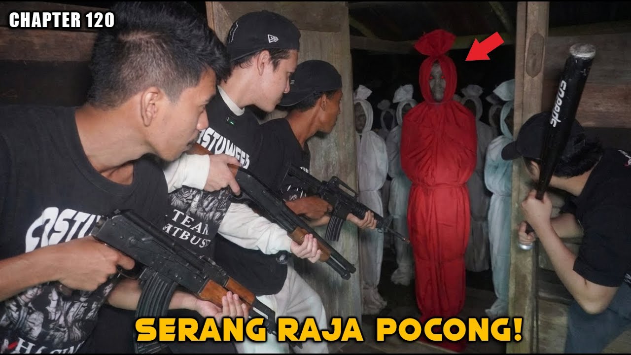 MENCEKAM! P3RANG MELAWAN BANGSA POCONG! KITA B4TAI HABIS RAJA POCONG! Part 120