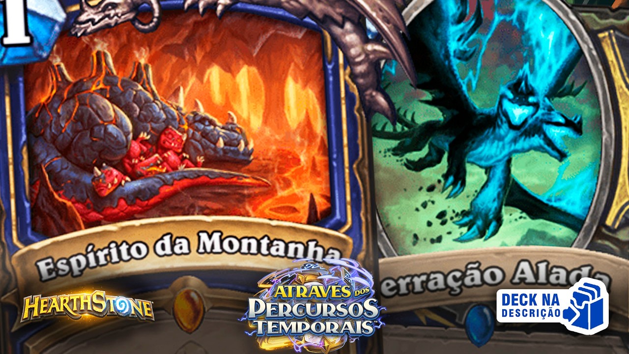 Xamã Missão 🐉 Vários Tipos de Lacaio 🐉 Deck na Descrição - Hearthstone