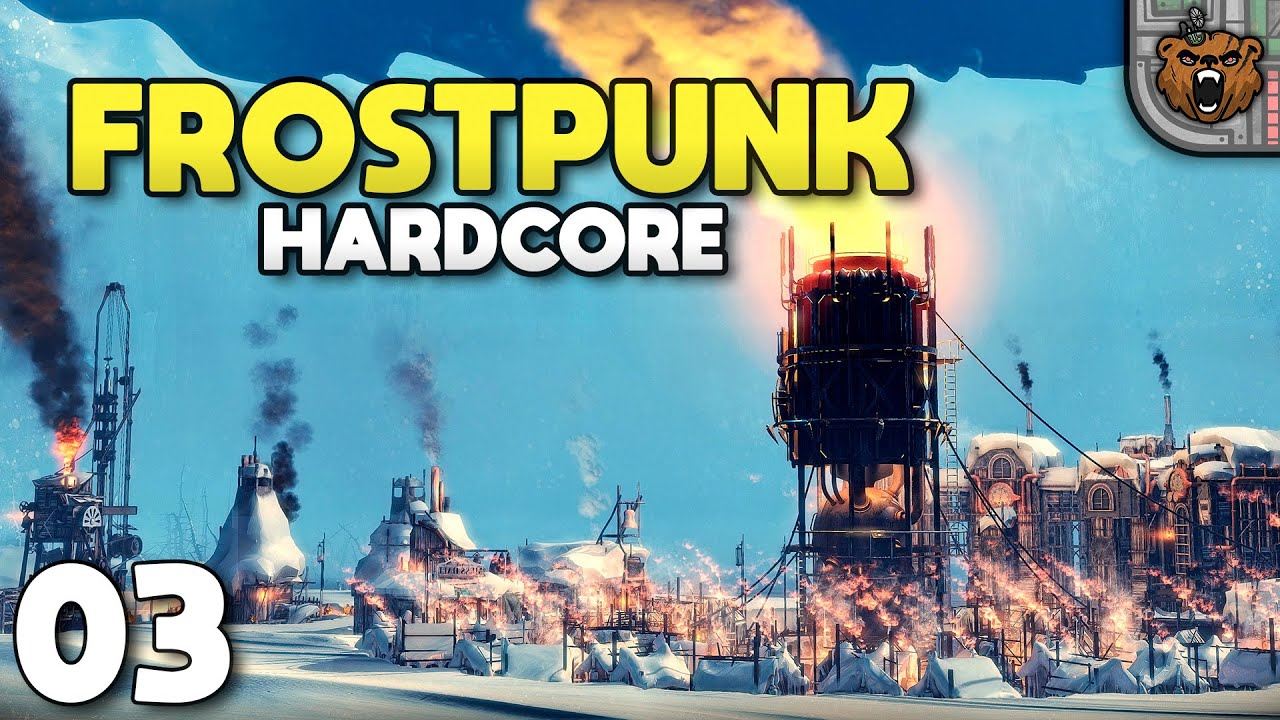 Chega mais, galera - Frostpunk | #03 Sobrevivência - Gameplay 4k PT-BR