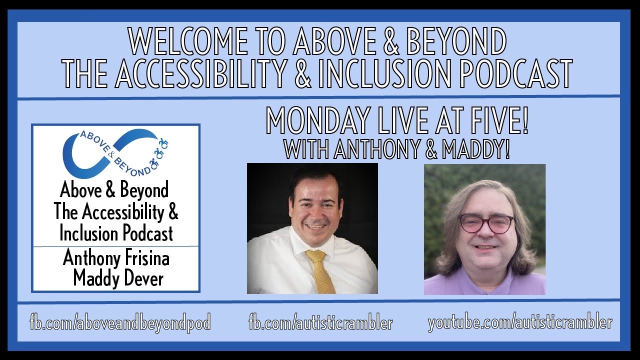 Monday Live at 5! Anthony & Maddy give you the disability scoop!