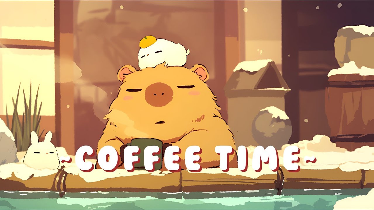 Capybara Beat Station - Relaxing Tunes Collection ~ Calm Energy ~ 🦫 📝