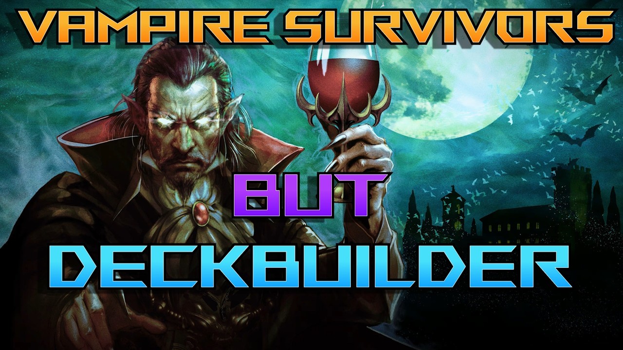 ADDICTIVE Deckbuilder From Vampire Survivors | Vampire Crawlers Demo