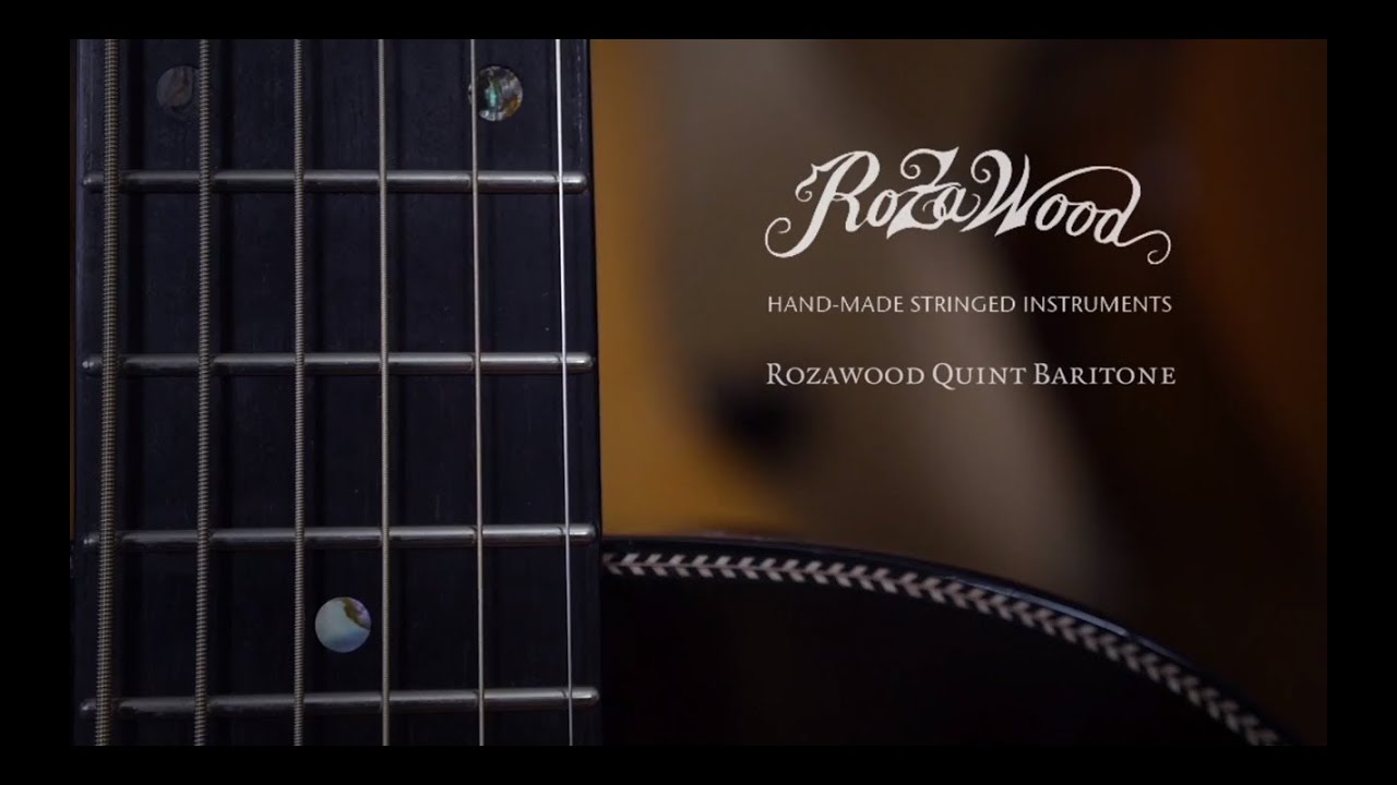 Guitar Portraits - Rozawood Quint Baritone