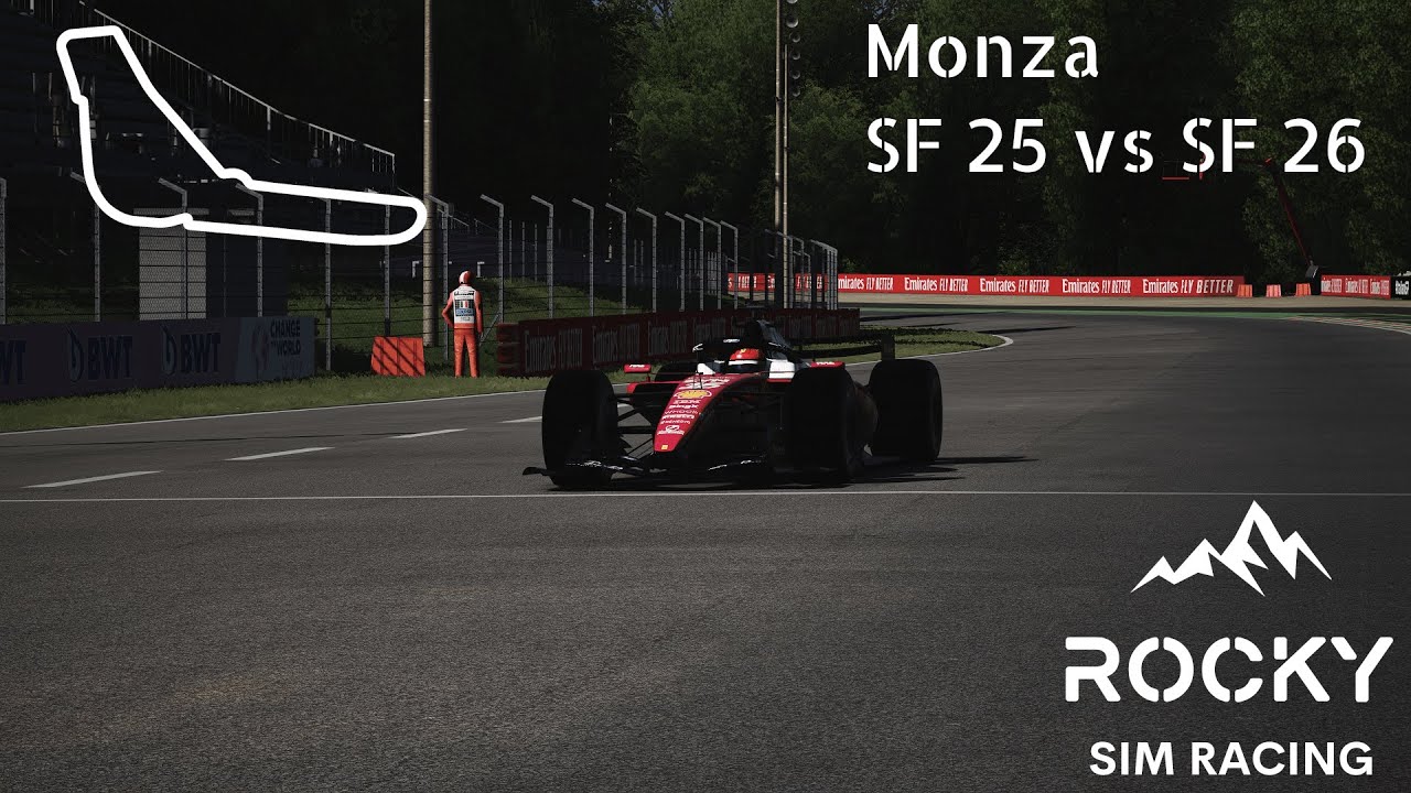 Ferrari F1 cars showdown | Monza | AC/AC Evo