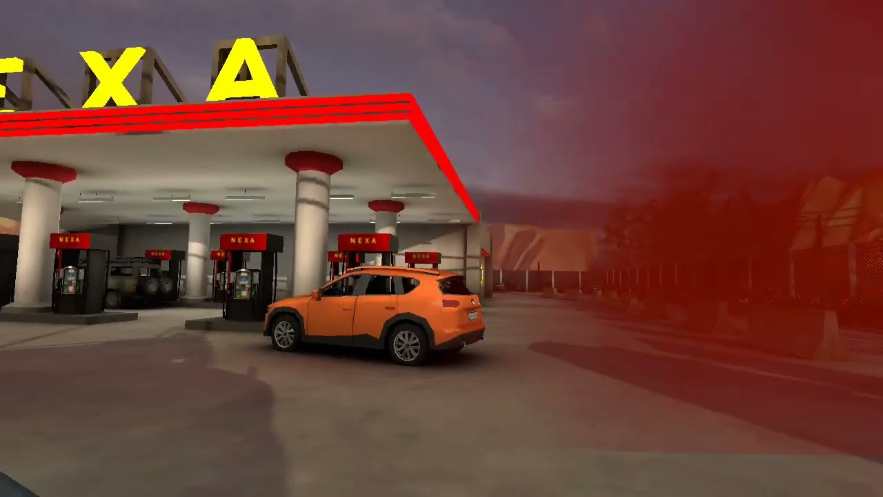 Clearing a gas station 