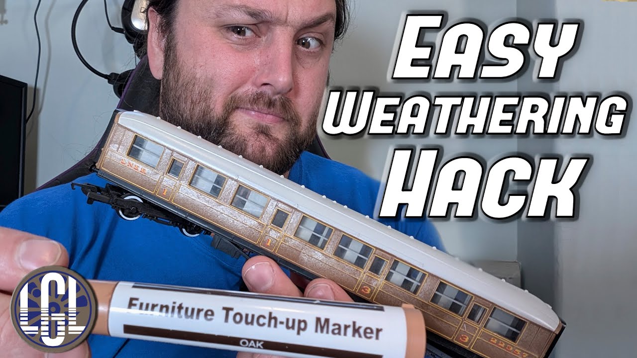 Cheap and Simple way to Weather Hornby Teaks!
