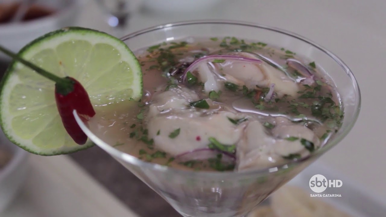 Receita de ceviche e os benefícios da ostra para a saúde