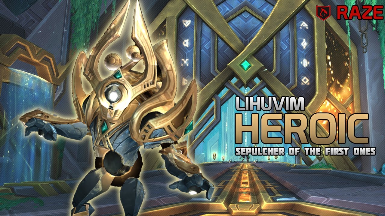 Raze VS Heroic Lihuvim | Sepulcher Of The First Ones | Warlock POV | WoW: Shadowlands