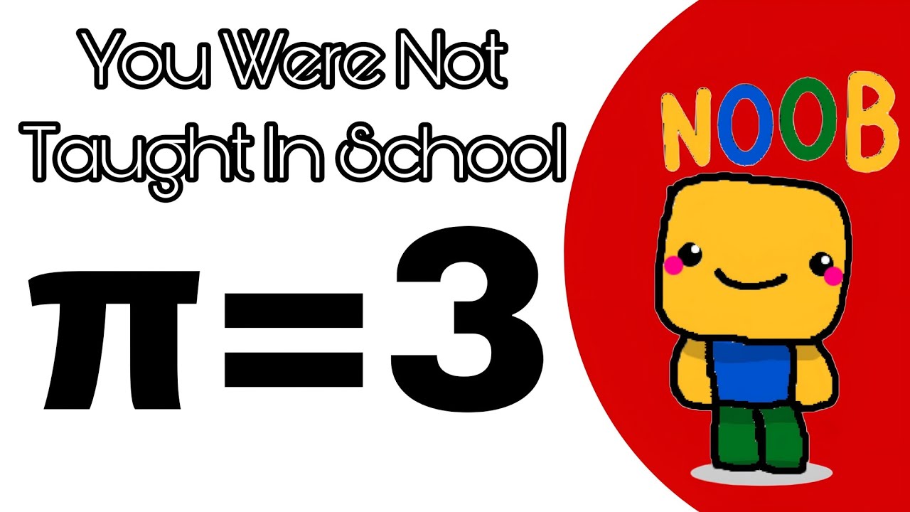 π=3?? Not 3.142 | Not Taught In School |