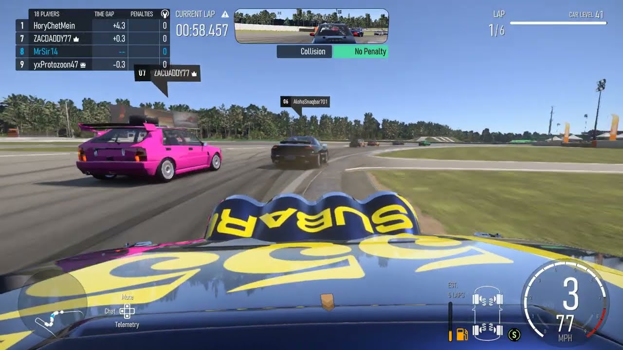 Watch Team 555 Subaru Legacy Take On Hockenheimring In B Class! (Forza Motorsport)