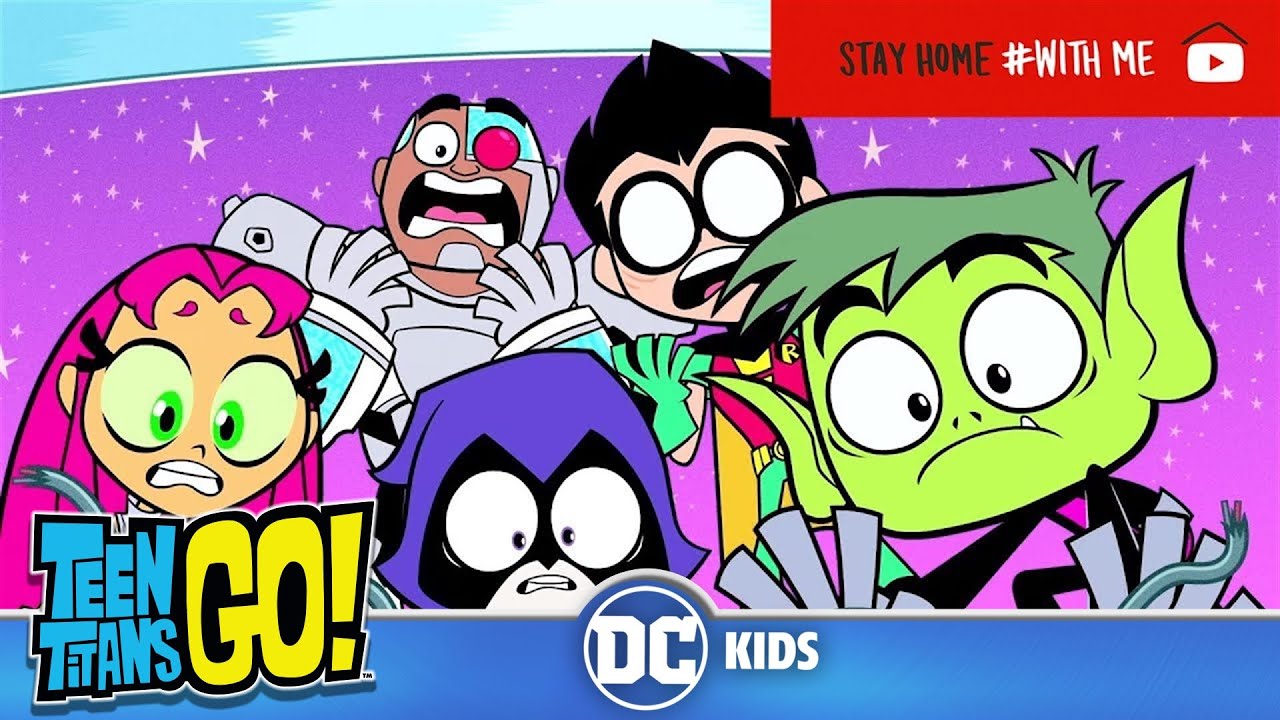 with Teen Titans Go! | Movie Night | @dckids
