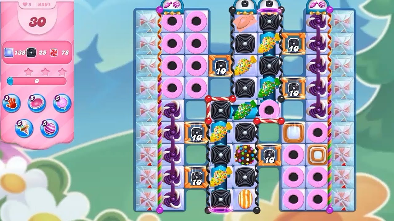 Candy crush saga level 9591 | Highest level in 2021 | Candy crush saga