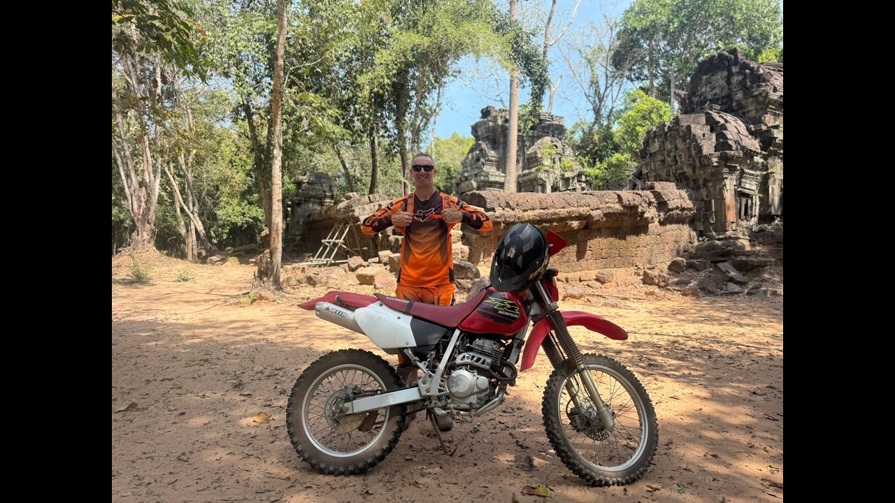 Dirt Bike Riding in Siem Reap with Kickstart Dirt Bike Adventures: The Mountain Vista Trail