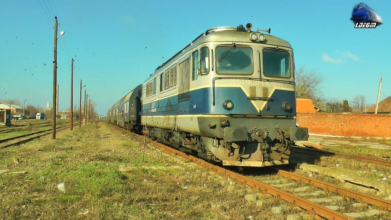 060-DA 60-1308-5 Dieselok la Manevră/Shunting in Gara Alexandria Station - 04 December 2019