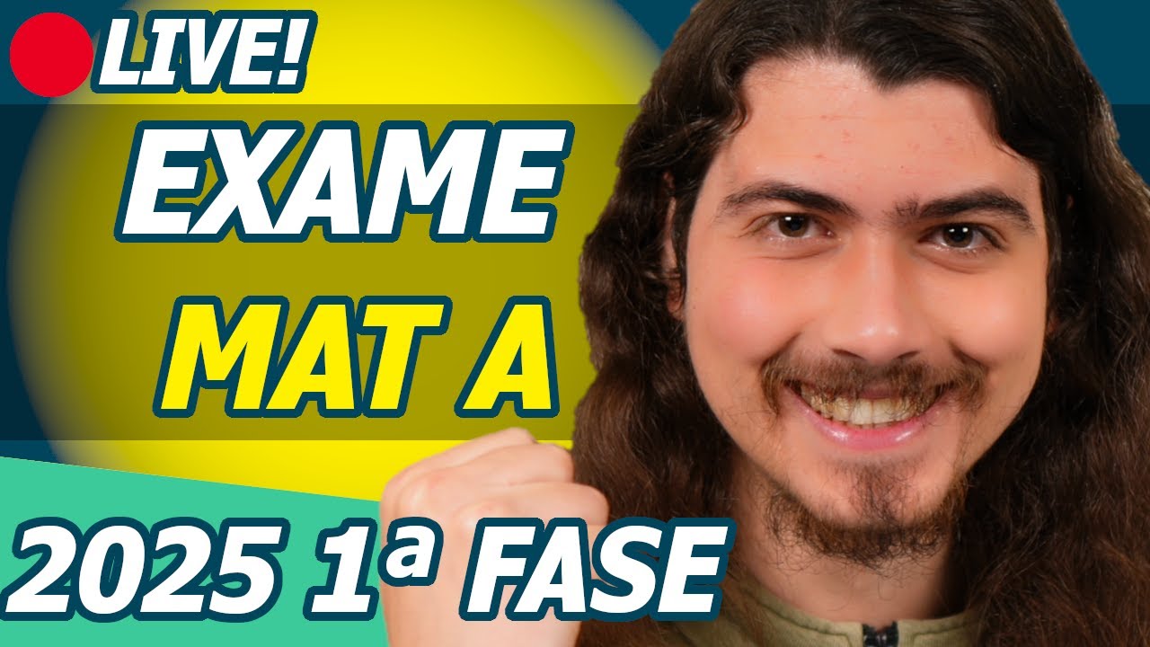 [2025 1ª FASE](MAT A) Resolução *LIVE* do Exame Nacional de Matemática A 12º Ano 2025 1ª Fase, 635