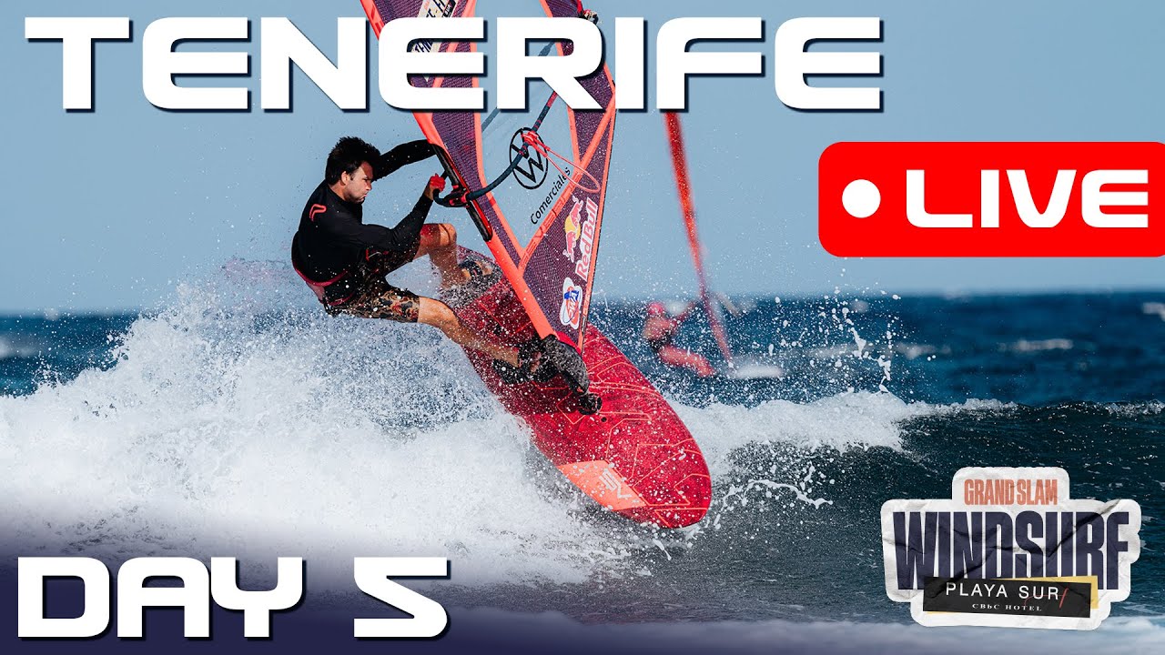 Livestream: 5th August - Wave | Playa Surf CBbC Hotel Tenerife El Médano Windsurf Grand Slam
