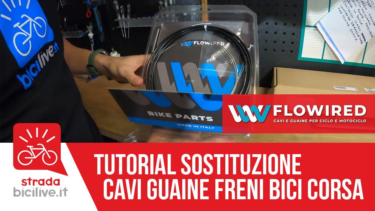Come sostituire cavi e guaine dei freni su una bici da corsa