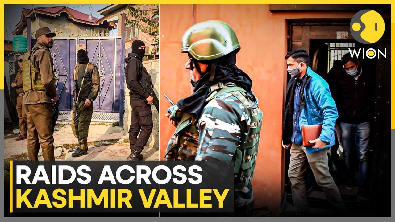 India: J&K Police Conduct Raids Across Kashmir in Transnational Terror Probe | WION