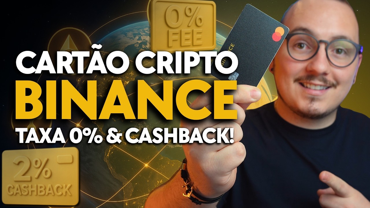 🛑 - NOVO CART&Atilde;O DA BINANCE: COMO PEDIR, USAR E RECEBER CASHBACK!