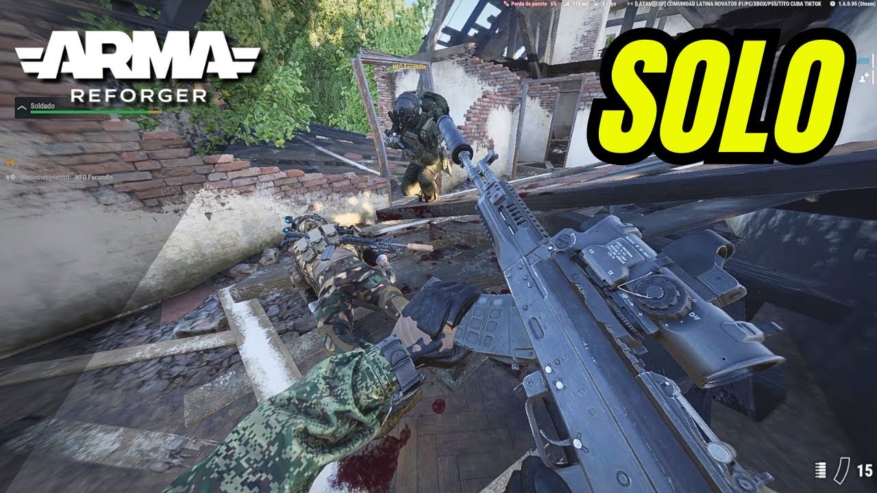ARMA REFORGER - Vivencie a intensa batalha de Arma Reforger em modo solo
