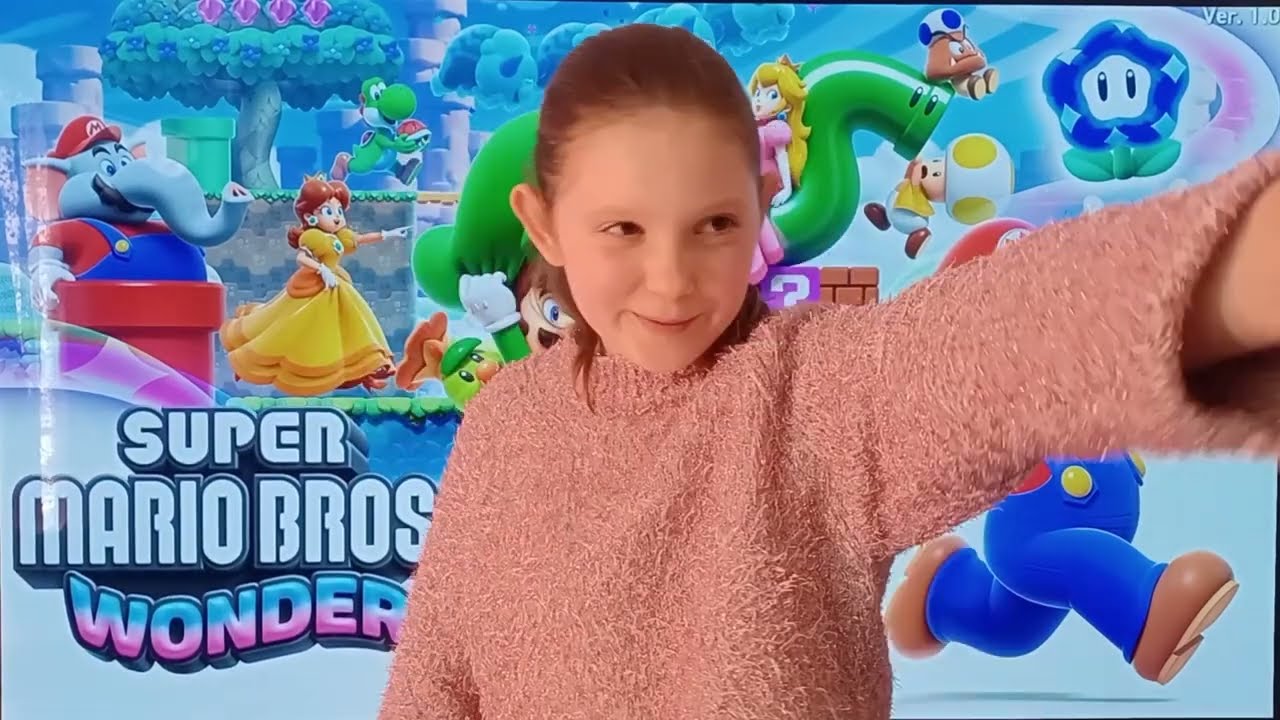 Super Mario Bros  Wonder( 2 Player ) 😊 Sophie ChannelTeenyTuber