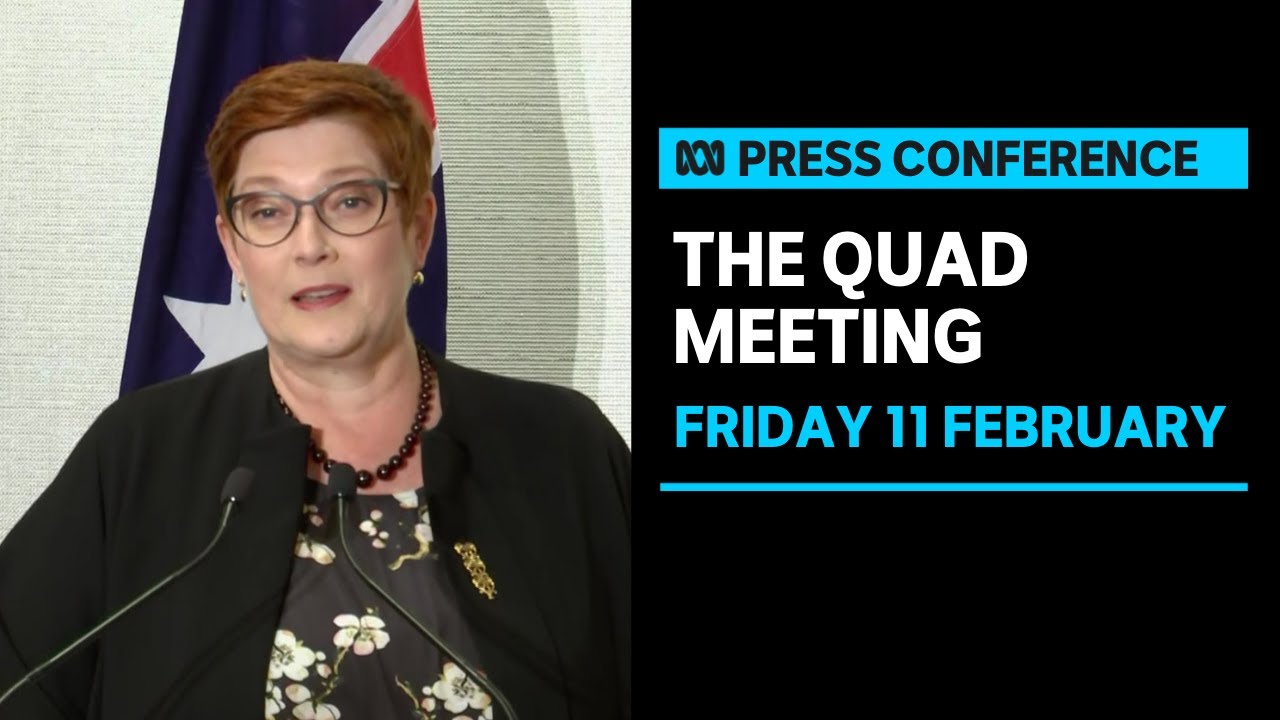 IN FULL: Marise Payne and foreign ministers of US, India and Japan spoke after Quad talks | ABC News