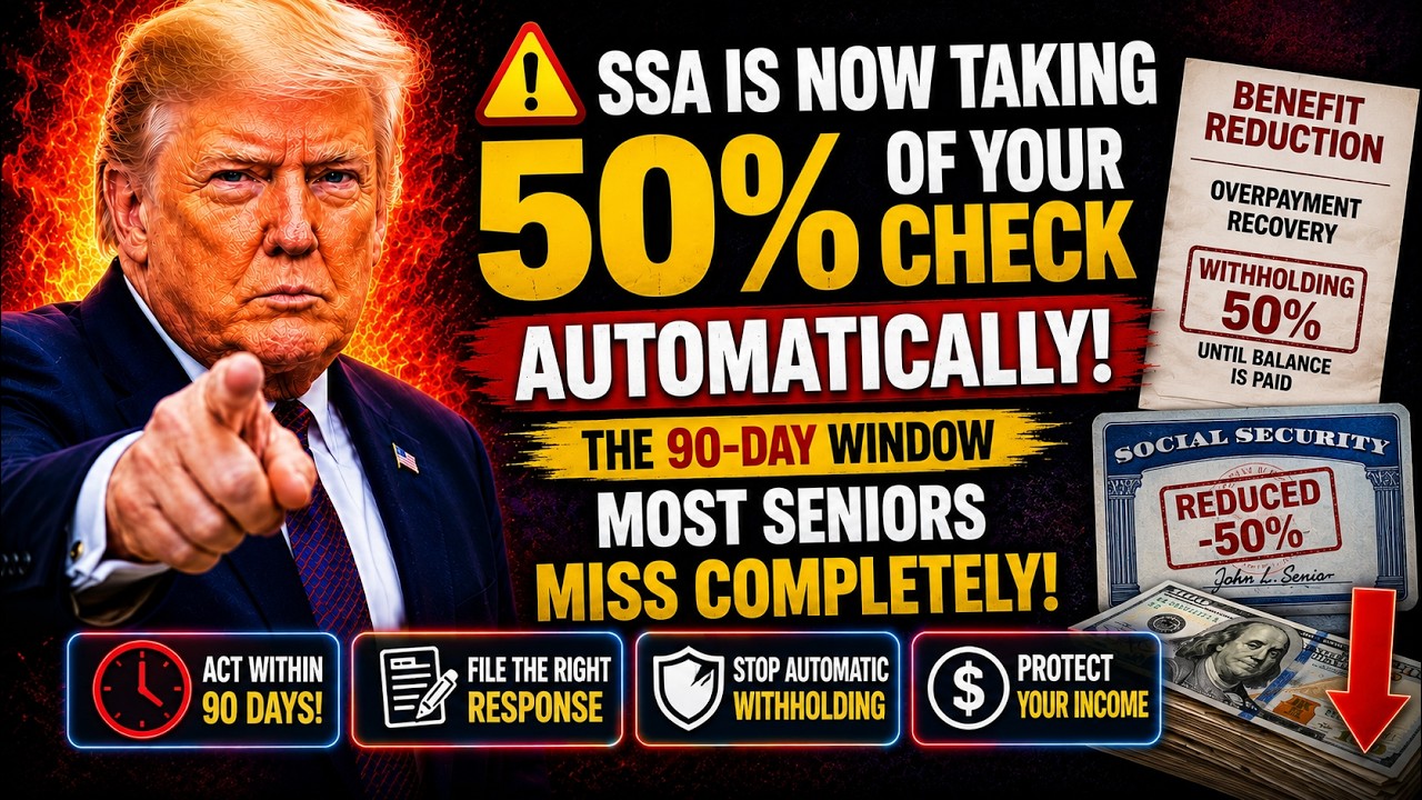 SSA Is Now Taking 50% of Your Check Automatically &mdash; The 90-Day Window Most Seniors Miss Completely