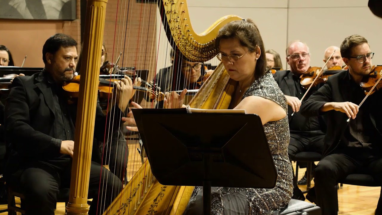 Concierto Para Arpa Op.33 de Eduardo Alonso Crespo II. Andante Solista: Marcela Mendez