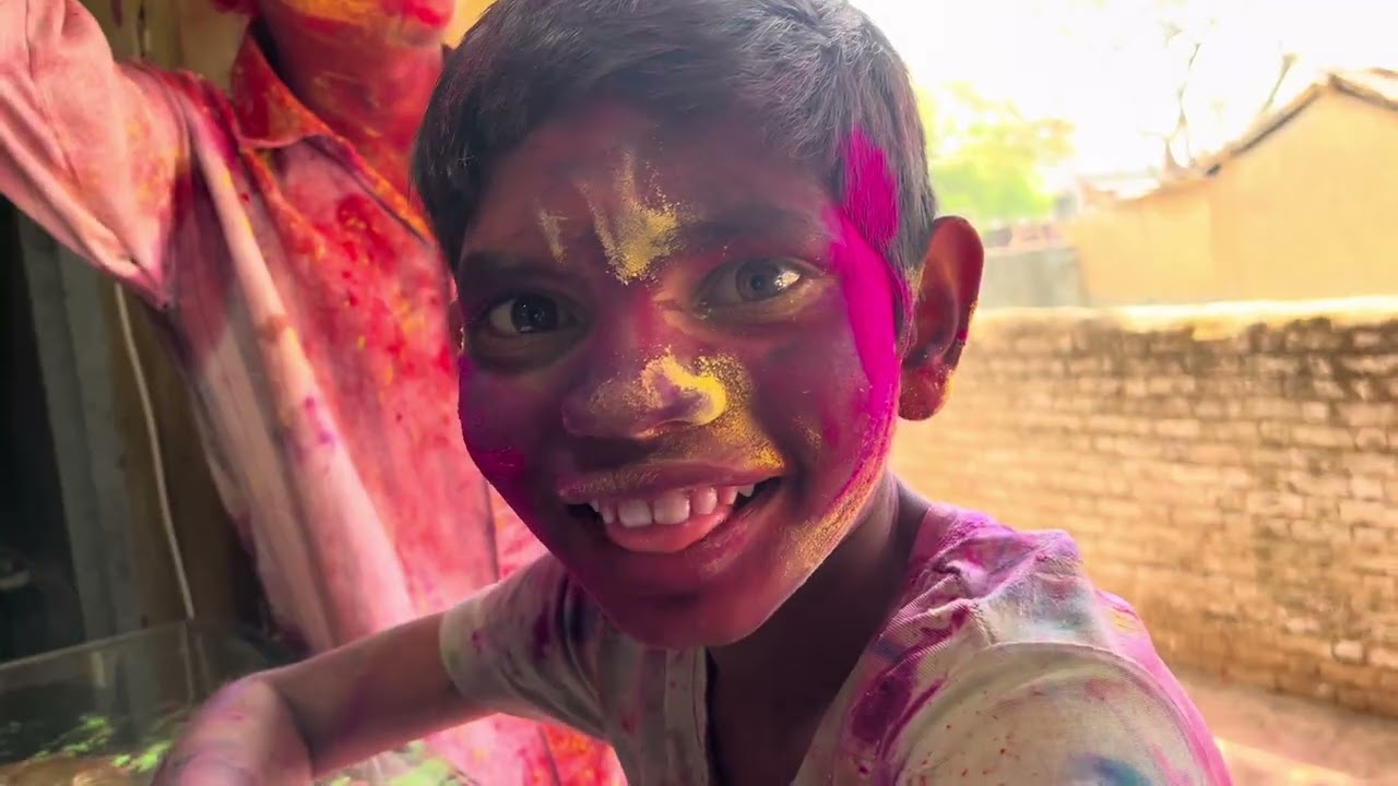 Aaj mera 1 video Holi vlog #cgfull#funny#comedyvideos#vlog 