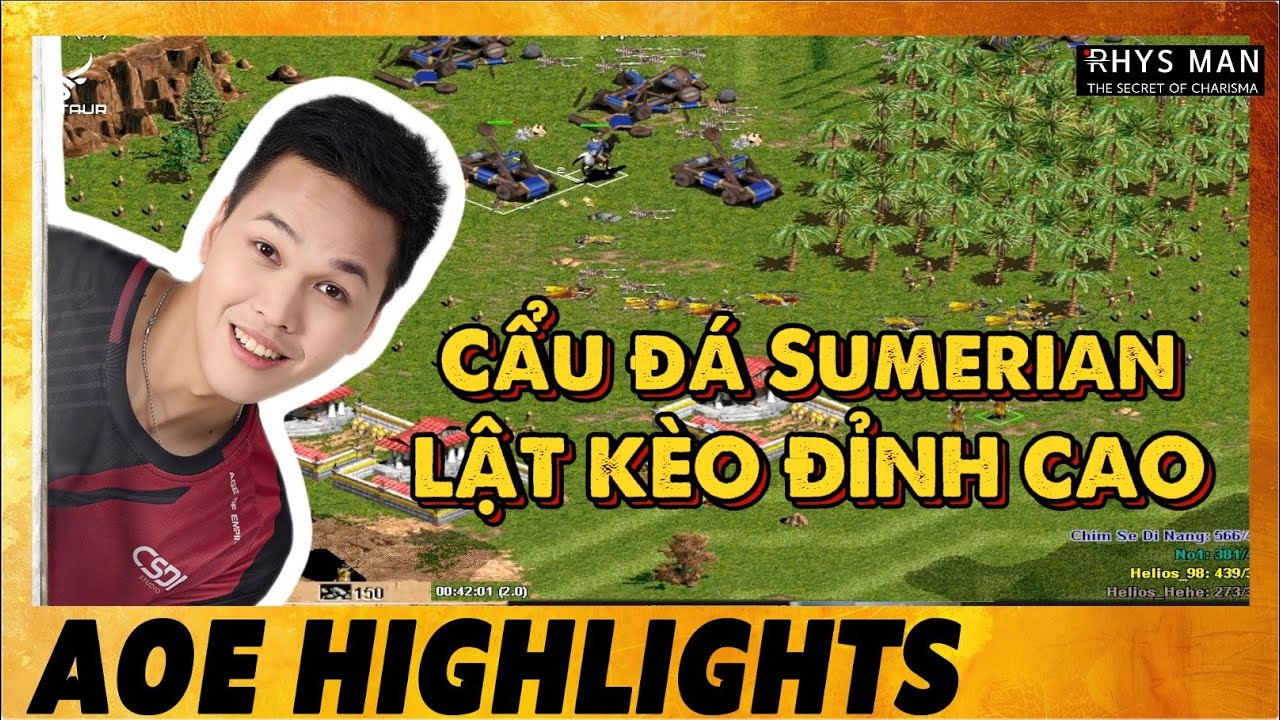 THE PEAK OF TACTICS - CSDN creates AOE MASTERPIECE | AoE Highlights #aoe