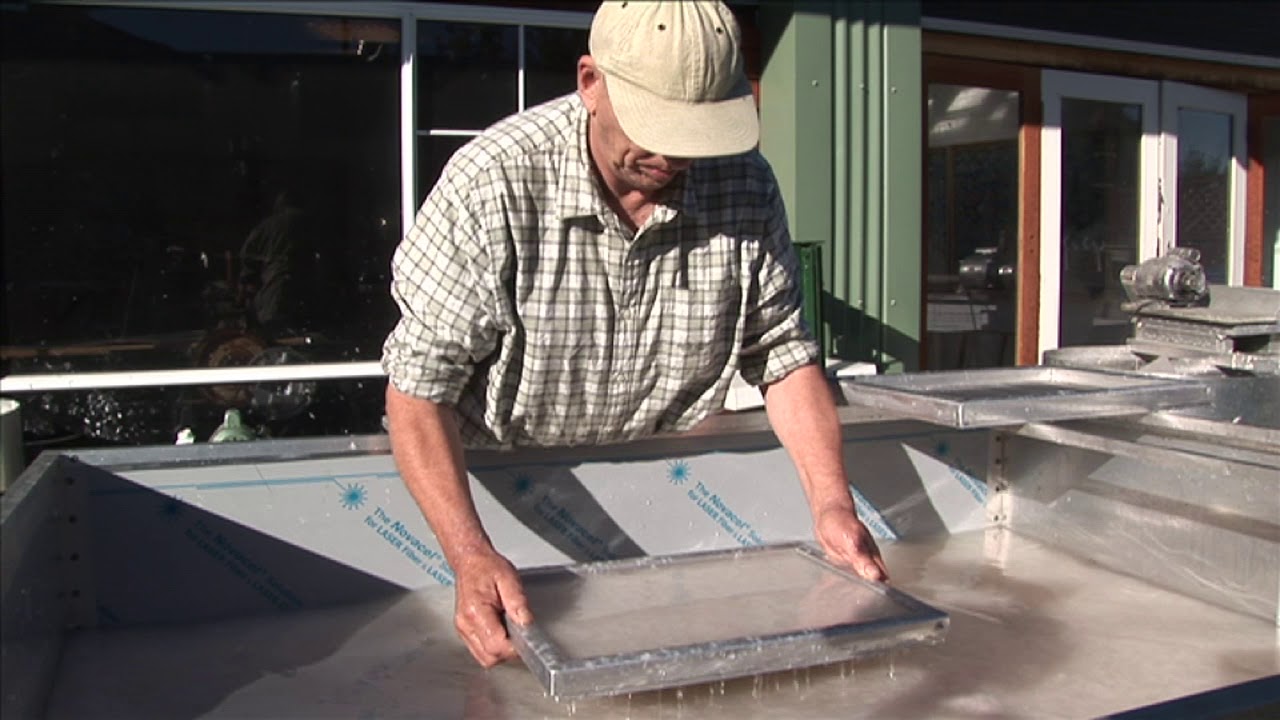 Part 4 papermaking with Mark Lander