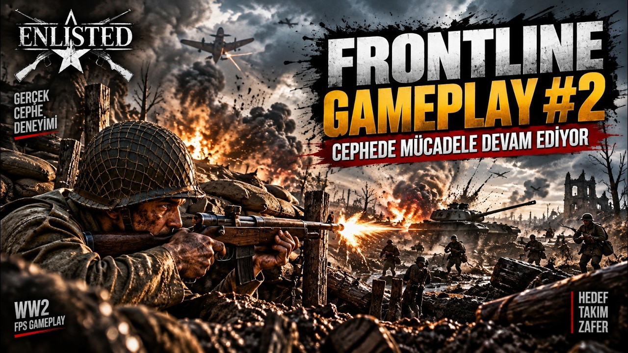 Enlisted | Frontline Gameplay #2 – No Commentary (PC)