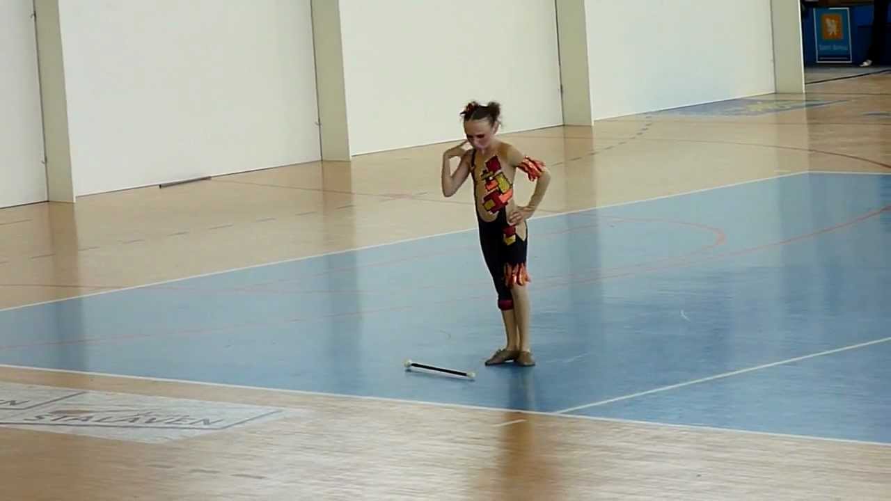 Vice-championne de France Benjamine N1 2011 de Twirling Bâton