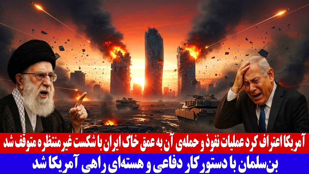آمریکا اعتراف کرد عملیات نفوذ و حمله آن به عمق خاک ایران با شکست غیر منتظره متوقف شد