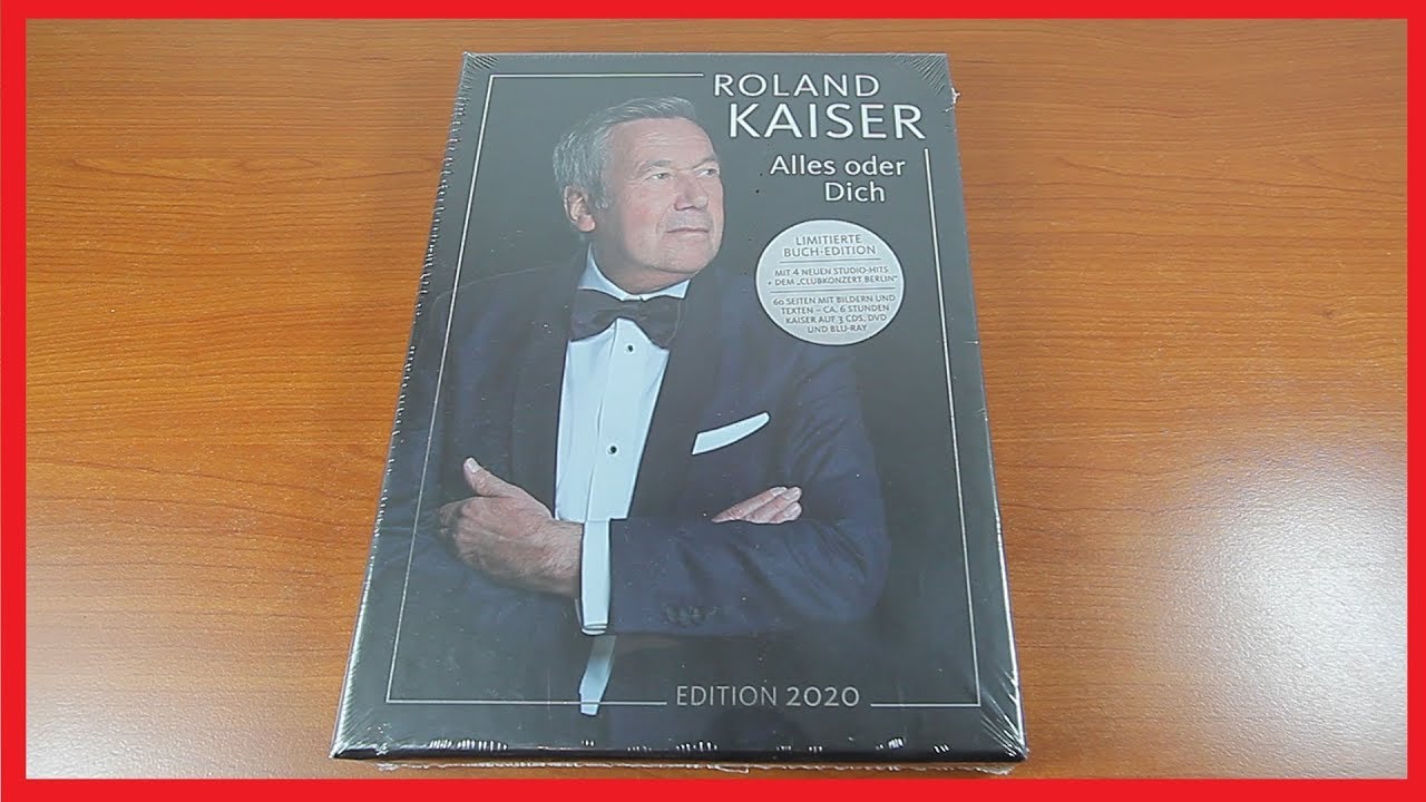 Roland Kaiser - Alles oder Dich (Ltd Buch Edition)  Schlager Unboxing