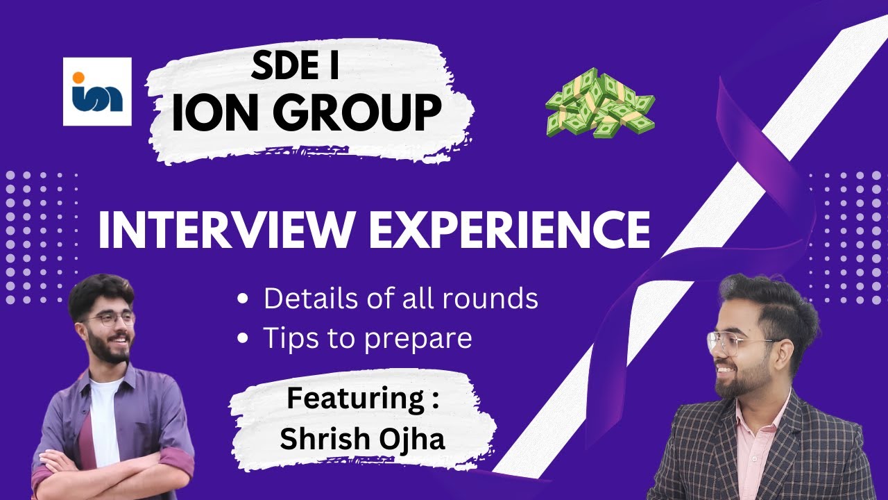 ION Group Interview Experience | Intern + Full-Time | SDE | 2023  #placements