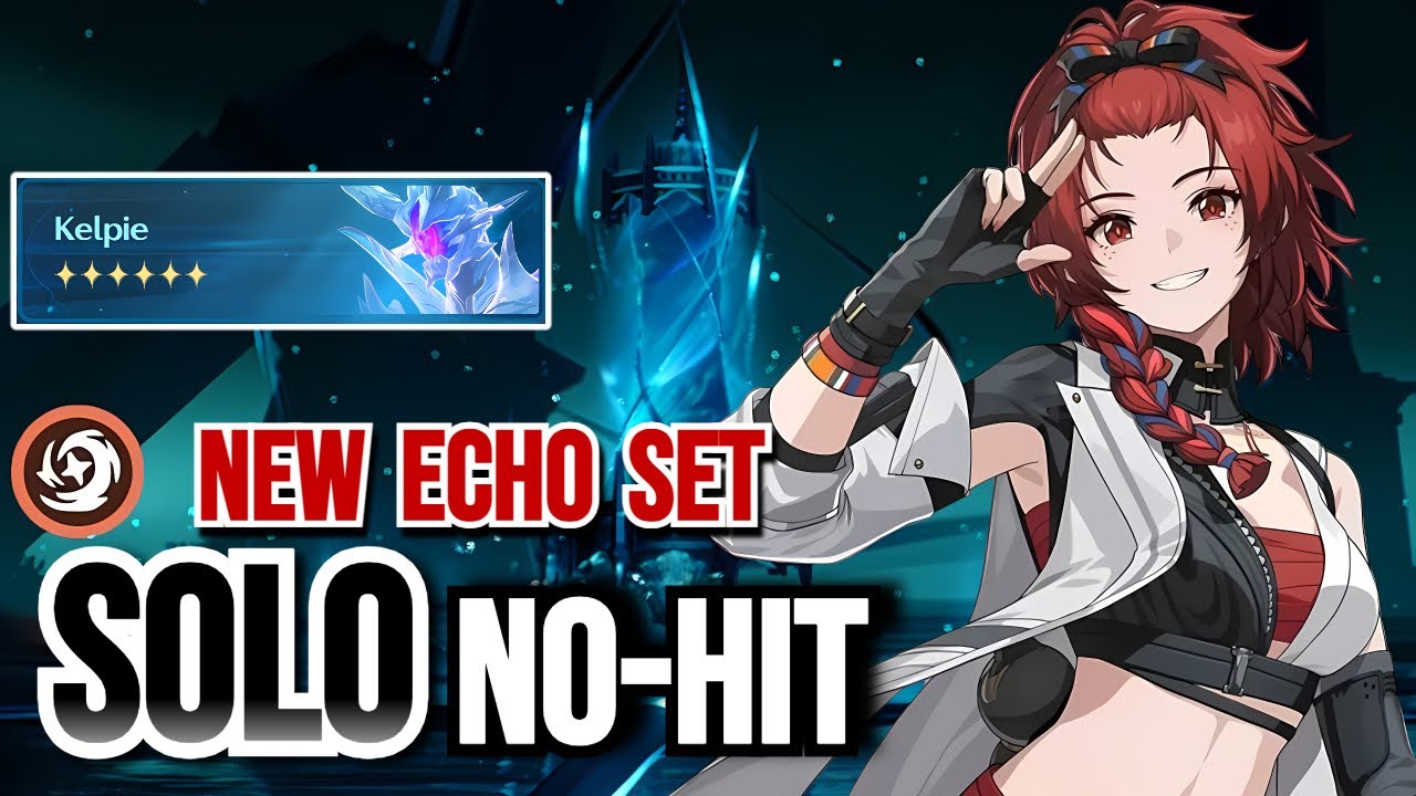 Chixia New Echo Build vs Kelpie Hologram 6 | NO HIT - Wuthering Waves