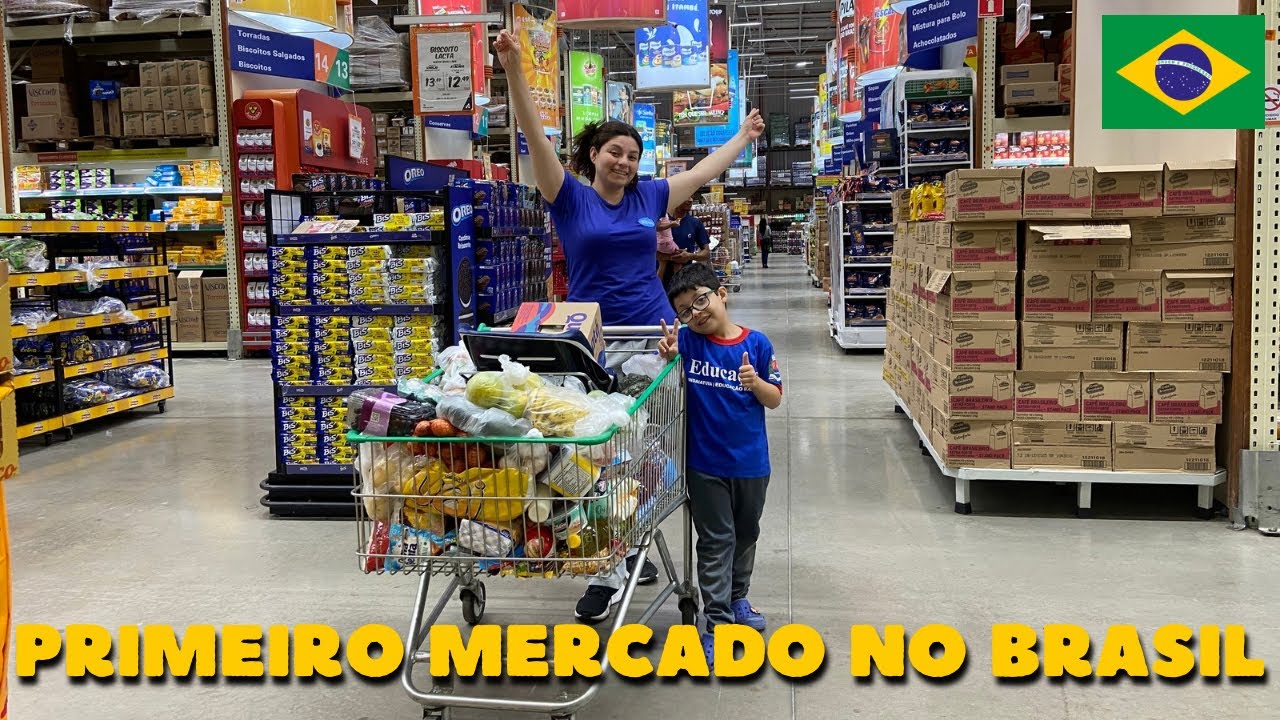 PRIMEIRO MERCADO NO BRASIL DA NOSSA CASA NOVA