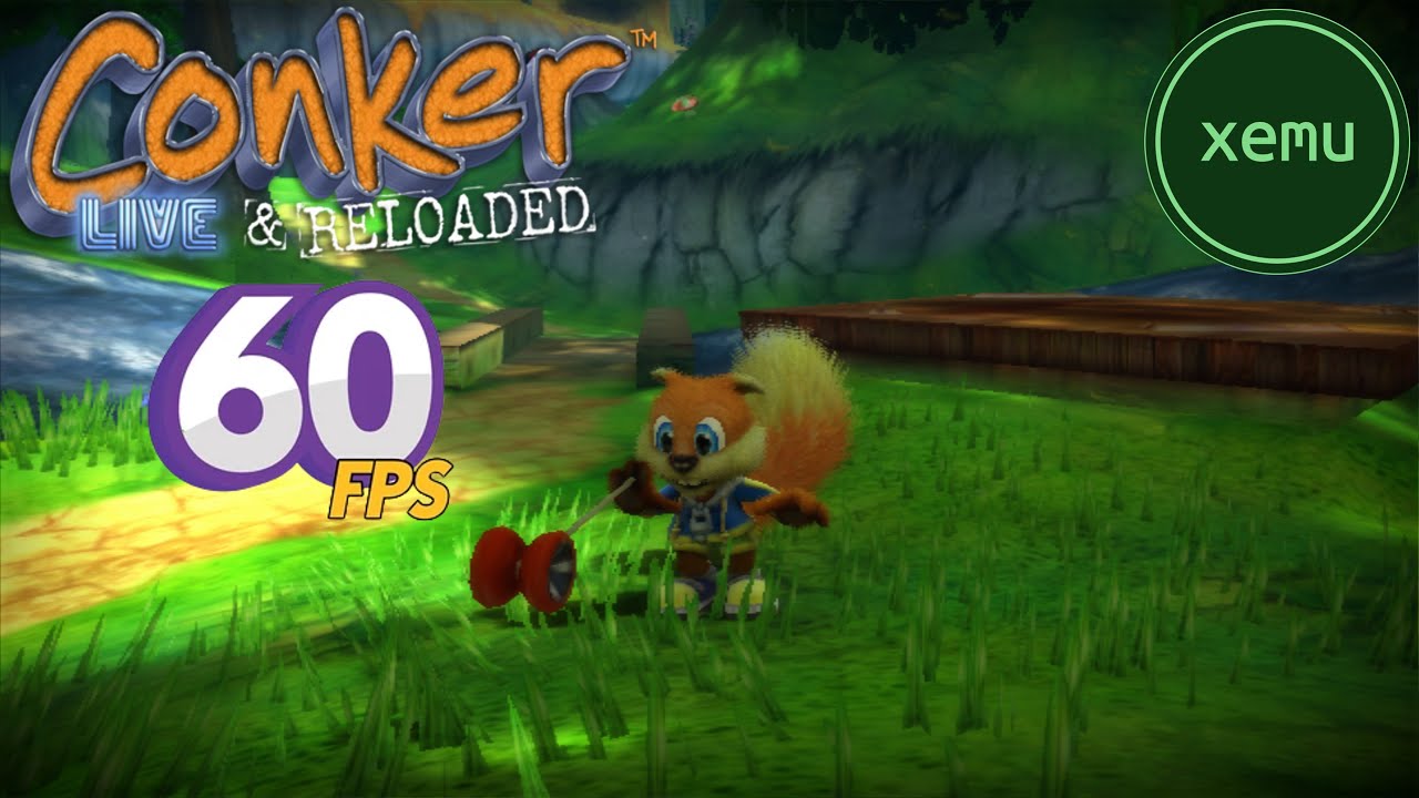 Conker Live and Reloaded 60FPS Patch Widescreen | XEMU 0.7.43 | Xbox Emulator PC Gameplay