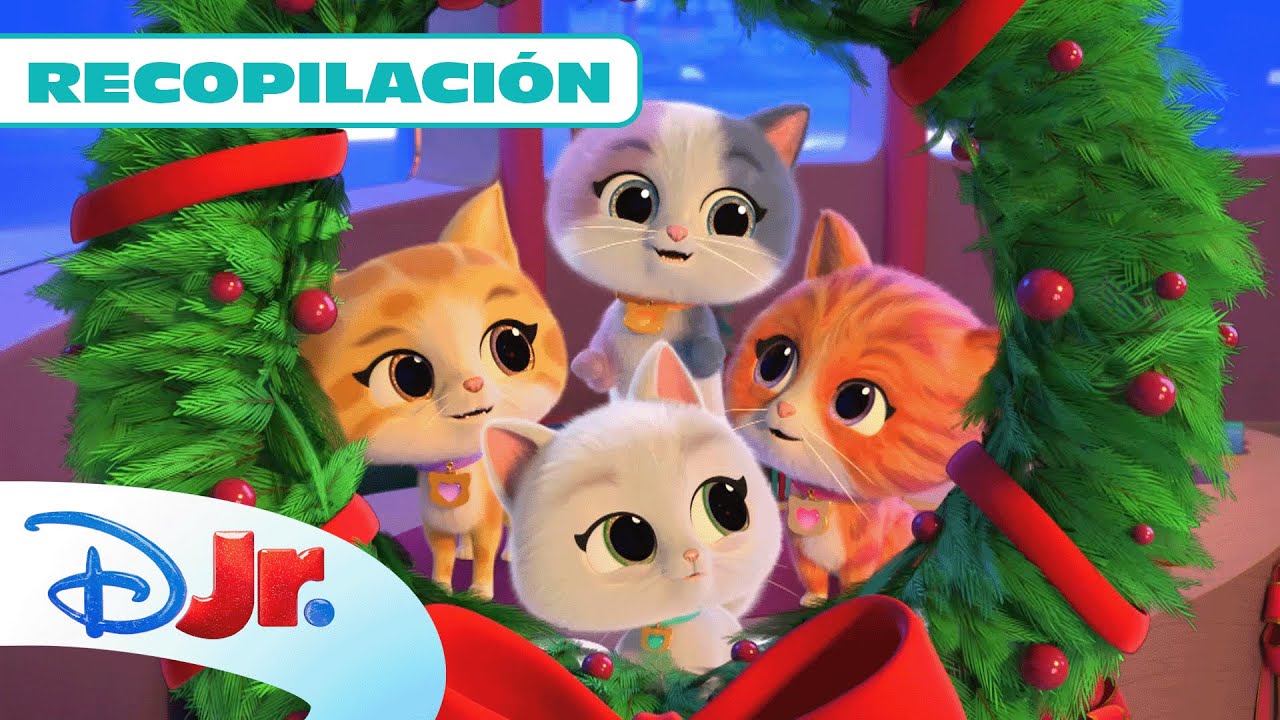 SUPERKITTIES: ¡Canta las canciones de Navidad con los SuperKitties! 🎄🎵 | @disneychannelES
