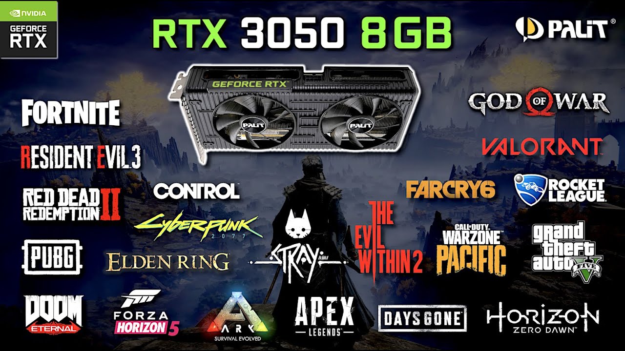 ✅ Review - RTX 3050 PALIT ✅ TEST en 30 JUEGOS ✅ La MEJOR GRÁFICA - CALIDAD / PRECIO
