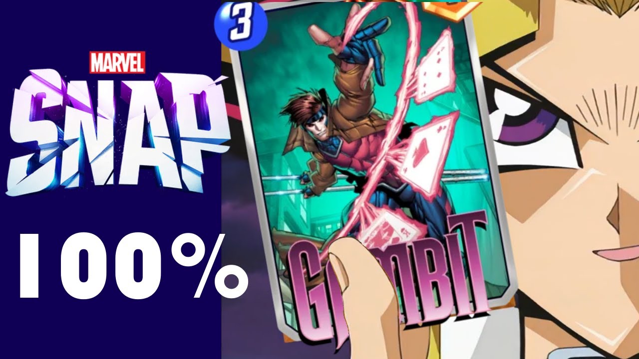 GAMBIT EXODIA WONG-O COMBO - MARVEL SNAP 100% EASY WINS